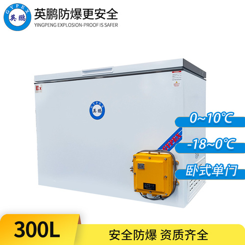 臥式防爆冰箱300L-單門